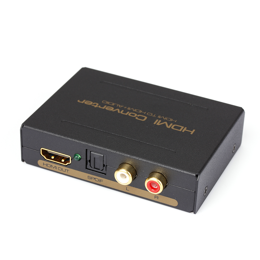 Hdmi Audio Extractor Splitter To Spdif Rca Stereo Lr Analog Output Converter Ebay 4057