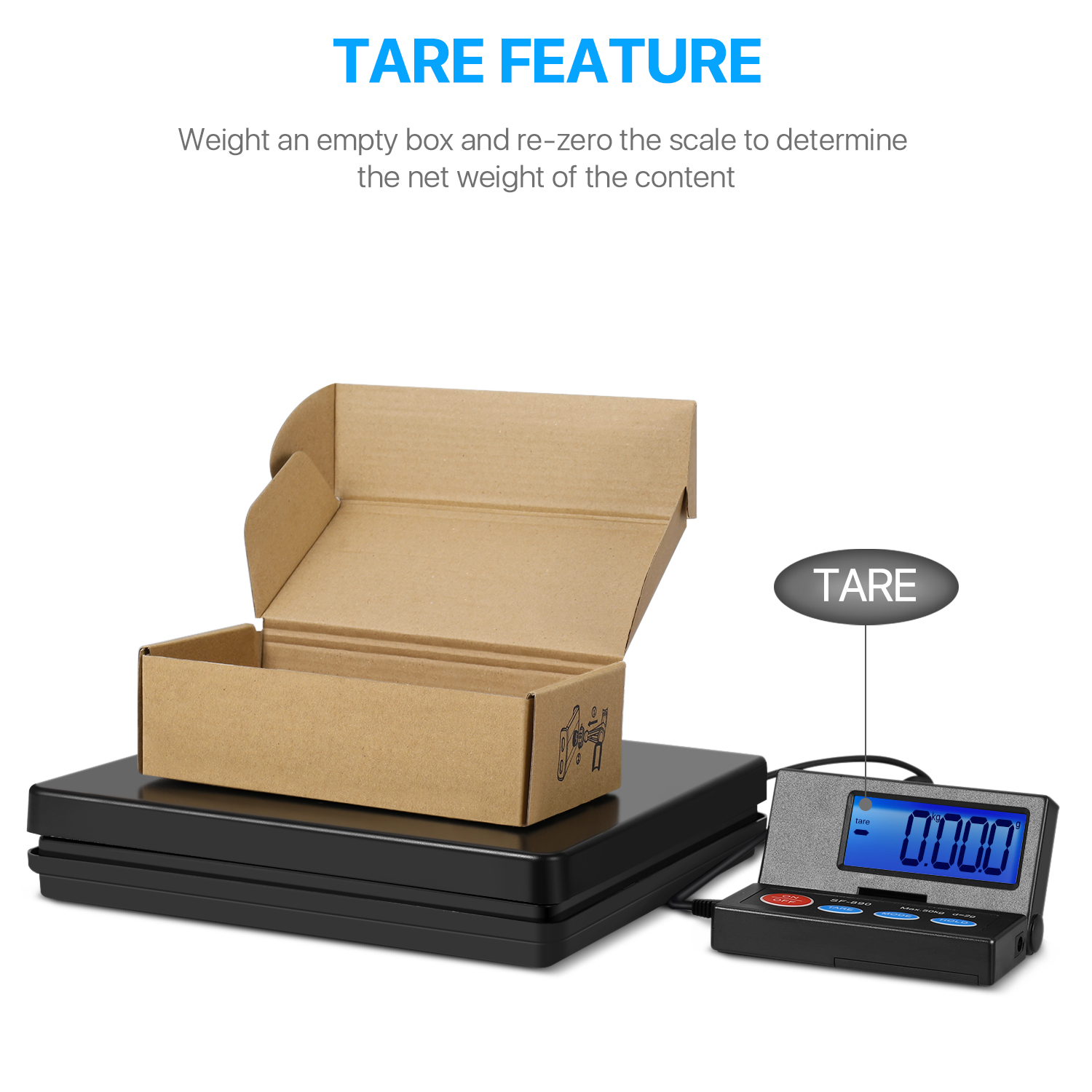 Powered by two 1.5v AAA batteries (Not included) or the 110v AC adapter