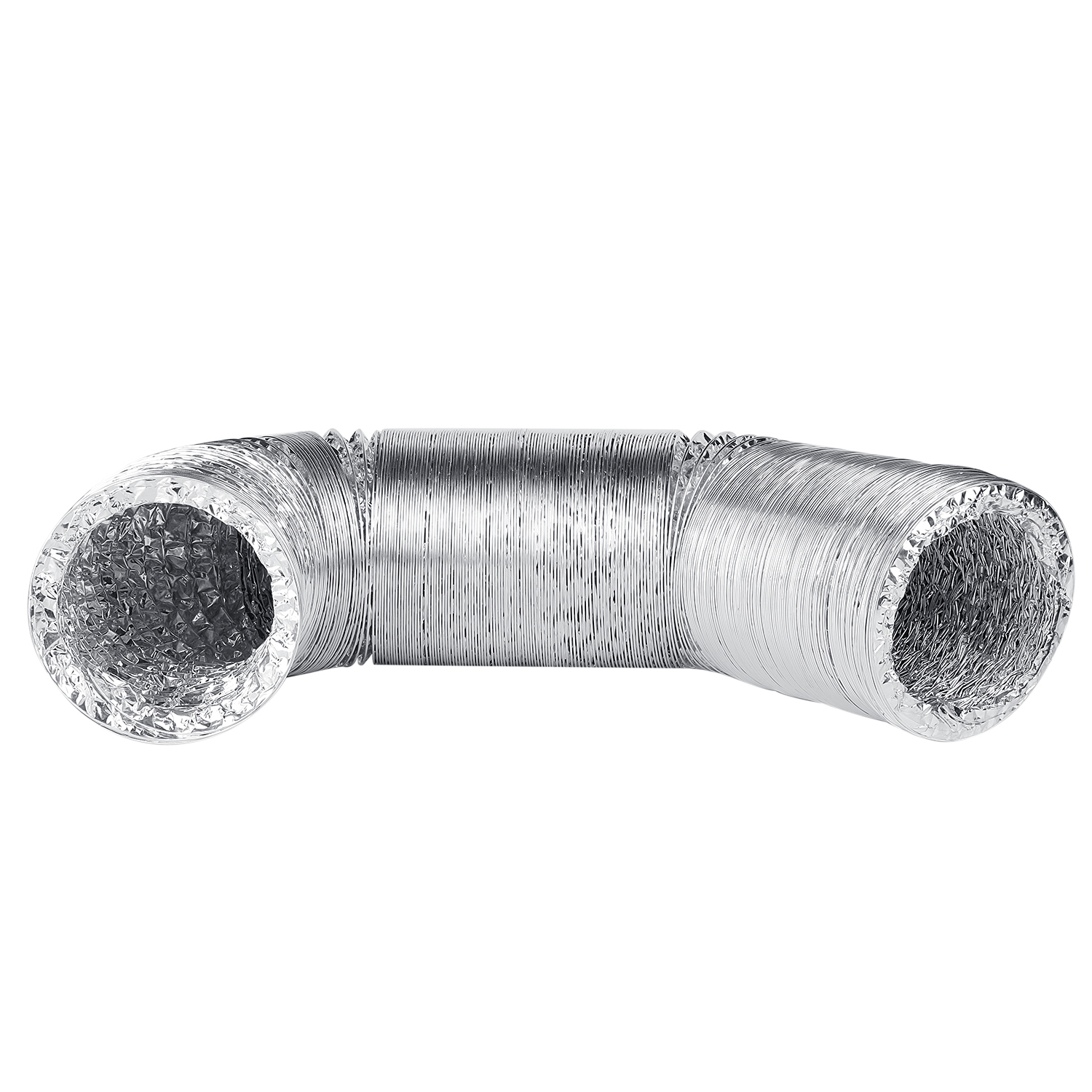 Insulated hose aluminium x channelling Air various diameters mt10