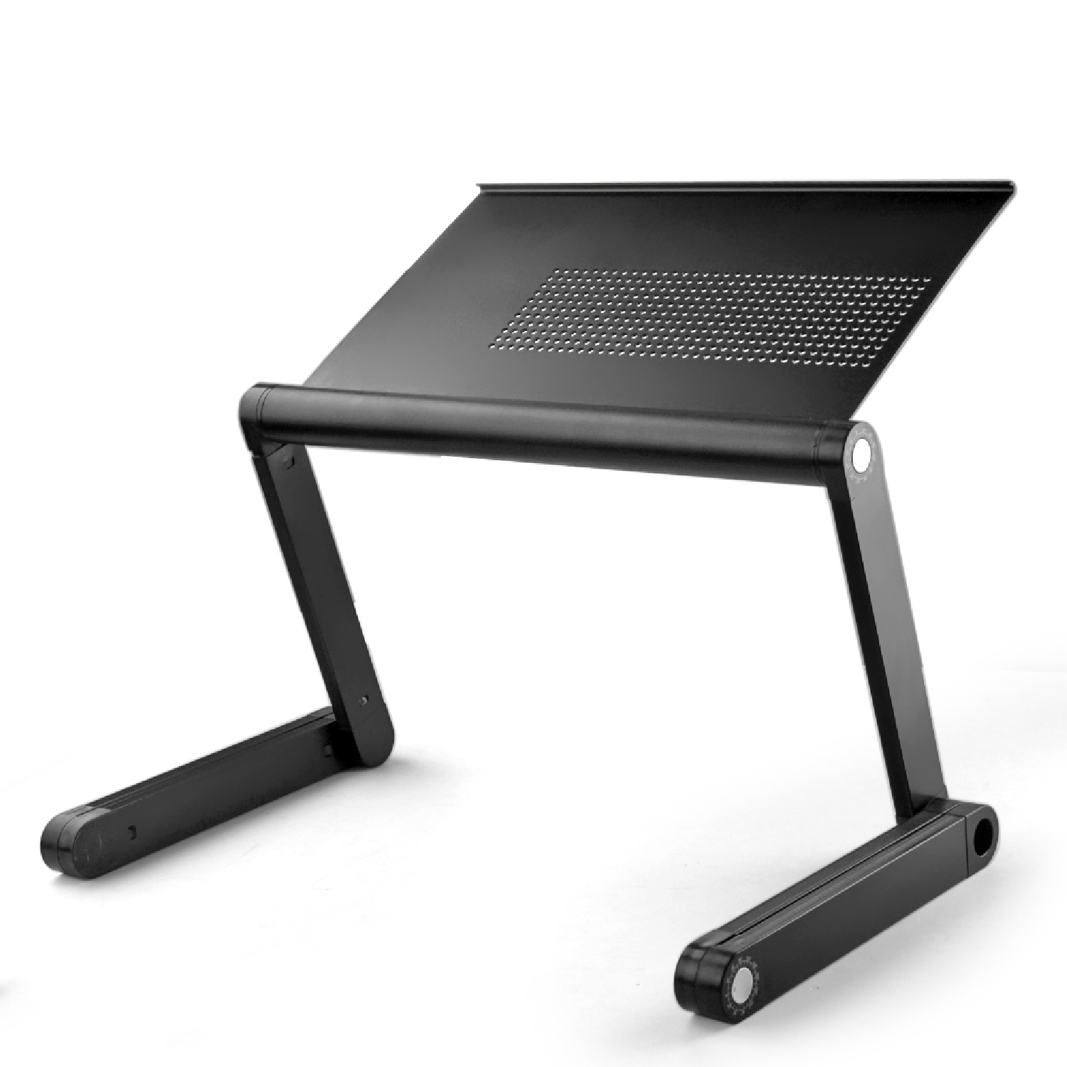 Laptop Table Stand Adjustable Folding Riser Portable Ergonomic Vented