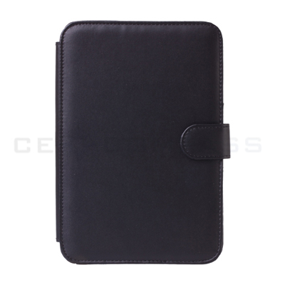 Black Leather Case Cover For Google iRiver Story HD eReader  