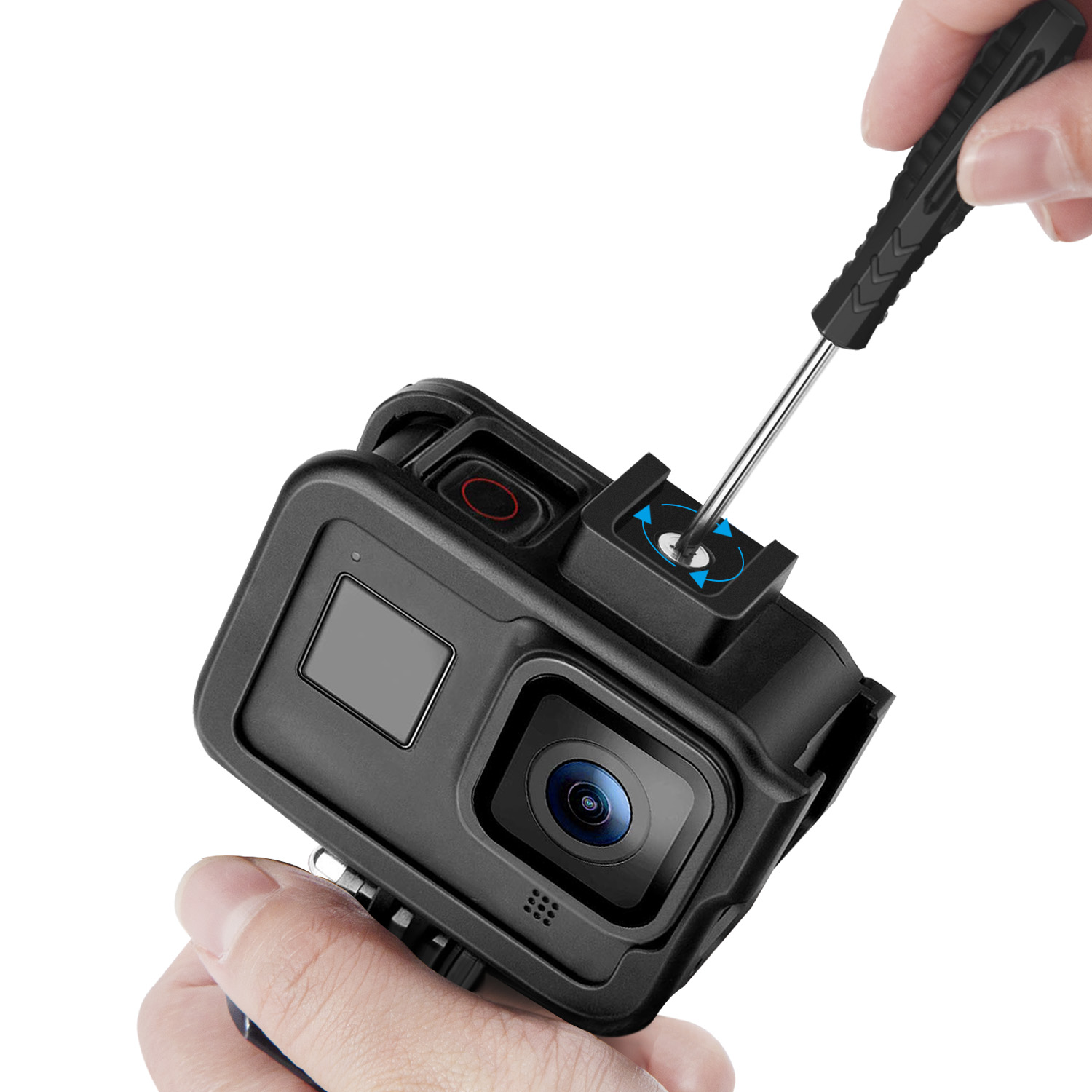 Aluminum Alloy Case for GoPro Hero 8 Black Action Camera ...