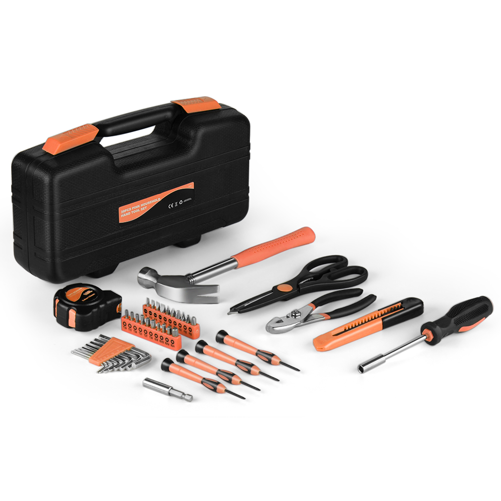 Complete Basic Tool Kit - This small tool kit Includes the essential tools required for the majority of household, do-it-yourself, and mechanical repairs and maintenance. Suitable for Wood, Metal, Craft, Decoration, Mounting, Building, and House and Workshop Repairs. This useful bundle of tools makes home improvement projects faster and smoother
