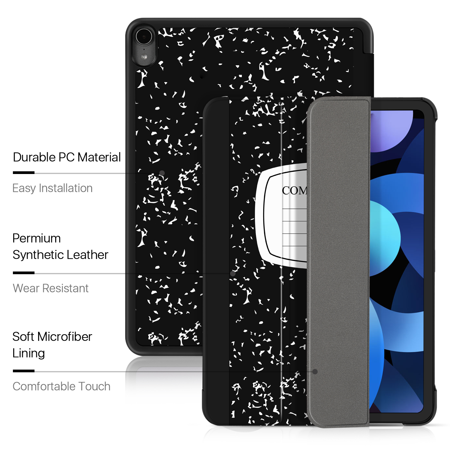 Corner drop impact resistant safeguarding your device beyond normal wear and tear; protect your device from bumps, dust, damage, scratches