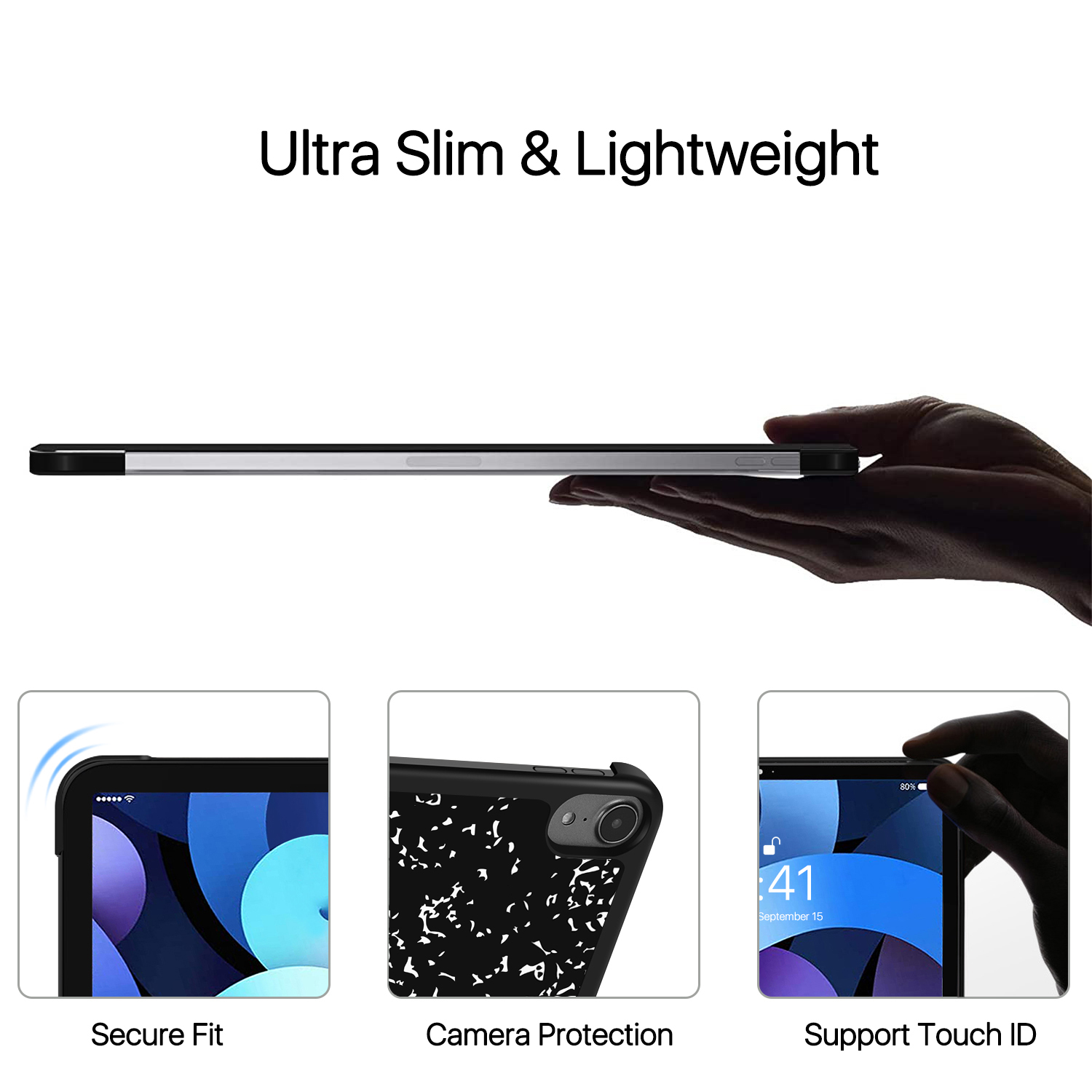 Magnetic clasp closure ensures cover is securely closed, secures your device without straps covering the front; Precise cut out and openings for button controls and charge port. Device can be charged with case closed