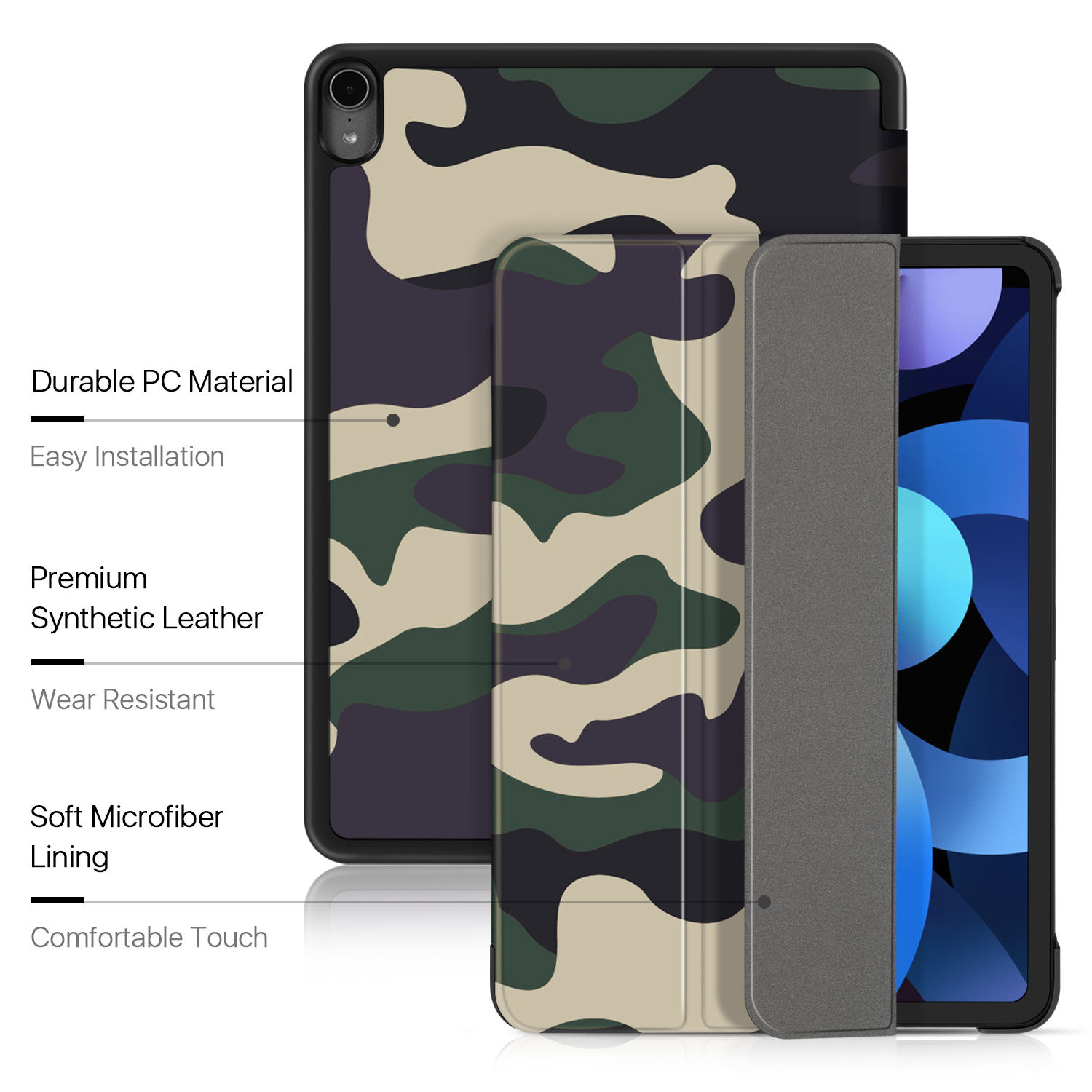 Corner drop impact resistant safeguarding your device beyond normal wear and tear; protect your device from bumps, dust, damage, scratches