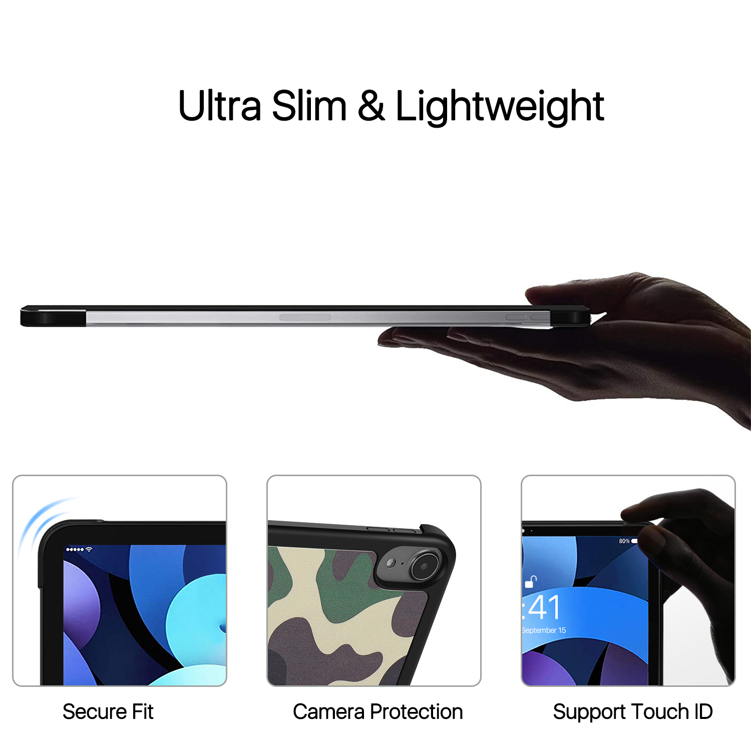 Magnetic clasp closure ensures cover is securely closed, secures your device without straps covering the front; Precise cut out and openings for button controls and charge port. Device can be charged with case closed