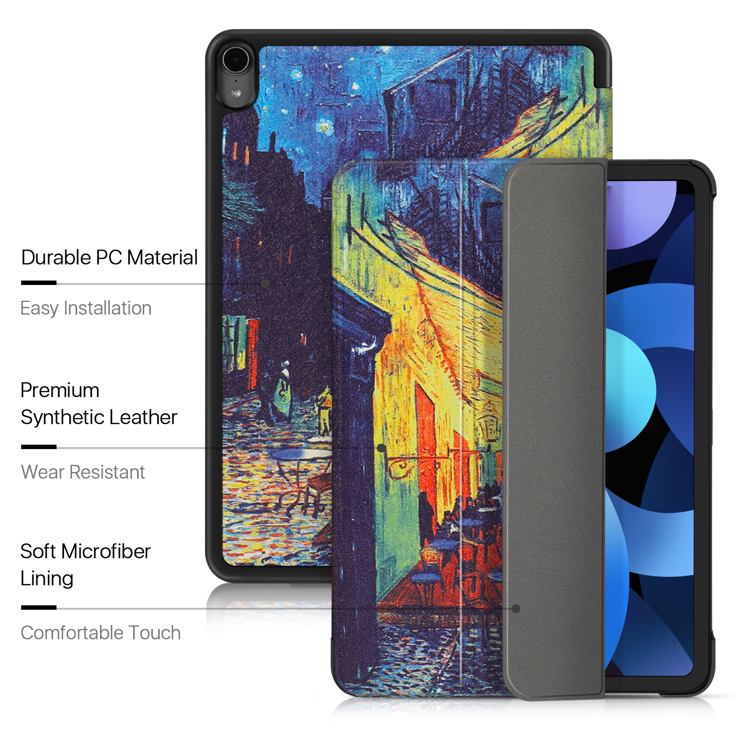 Corner drop impact resistant safeguarding your device beyond normal wear and tear; protect your device from bumps, dust, damage, scratches