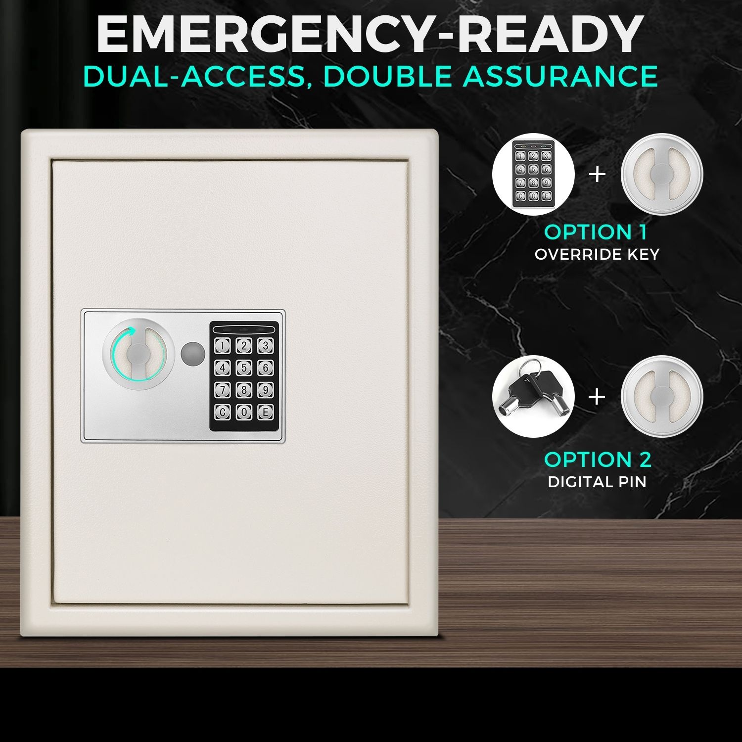 Key Cabinet 30 Keys Wall Push Button Lock Holder Organizer Storage Control Box Lock Boxes Business Industrial Sidra Hospital