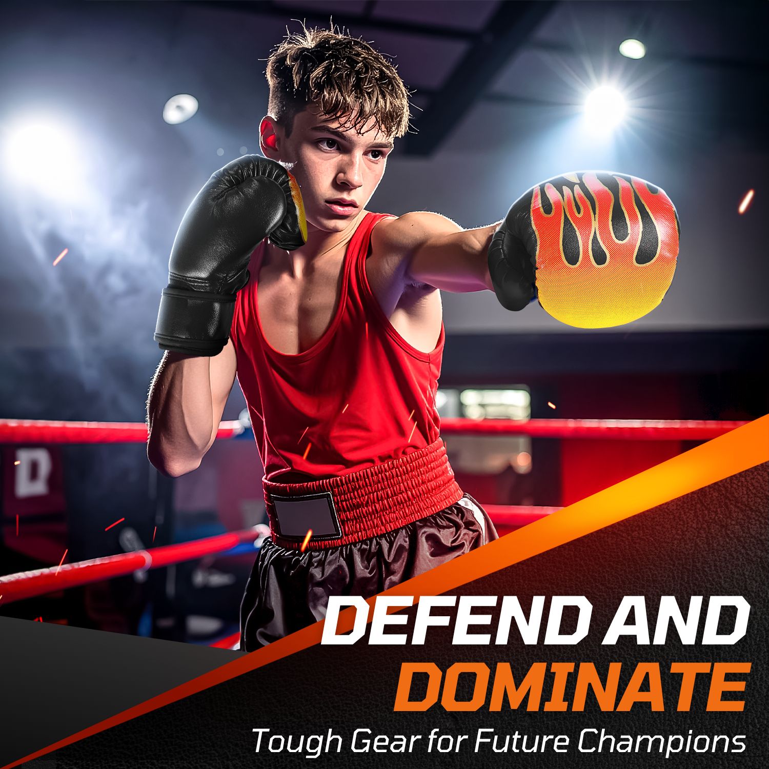 Secure Wrist Wrap Protection: Toddler boxing gloves age 3-4 or older with padding and Velcro wrist guard ensure a secure fit, proper form, & reduced injury risk by dispersing force & minimizing shock