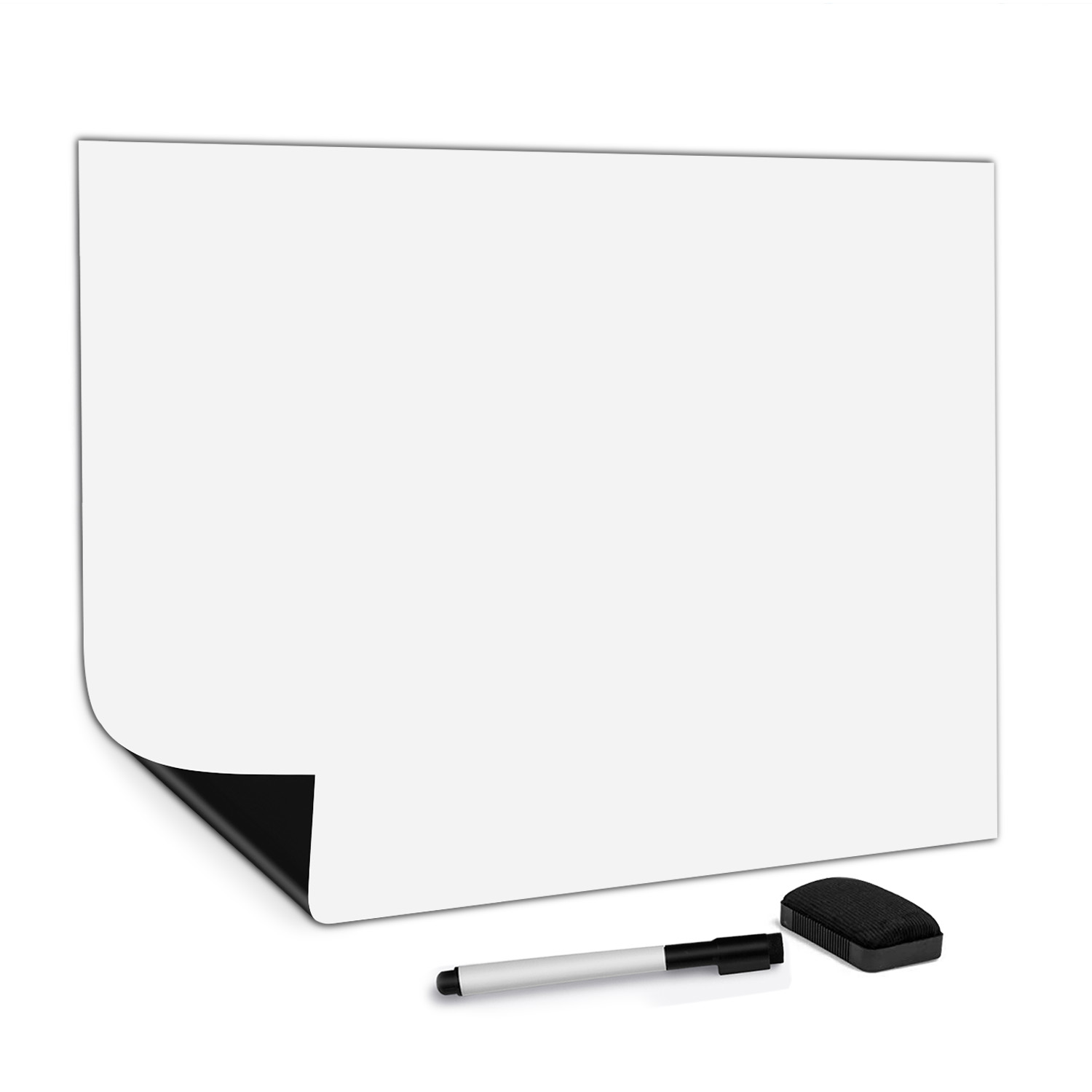 Dry Erase Whiteboard Sheet Pad for Refrigerator Fridge 18x12