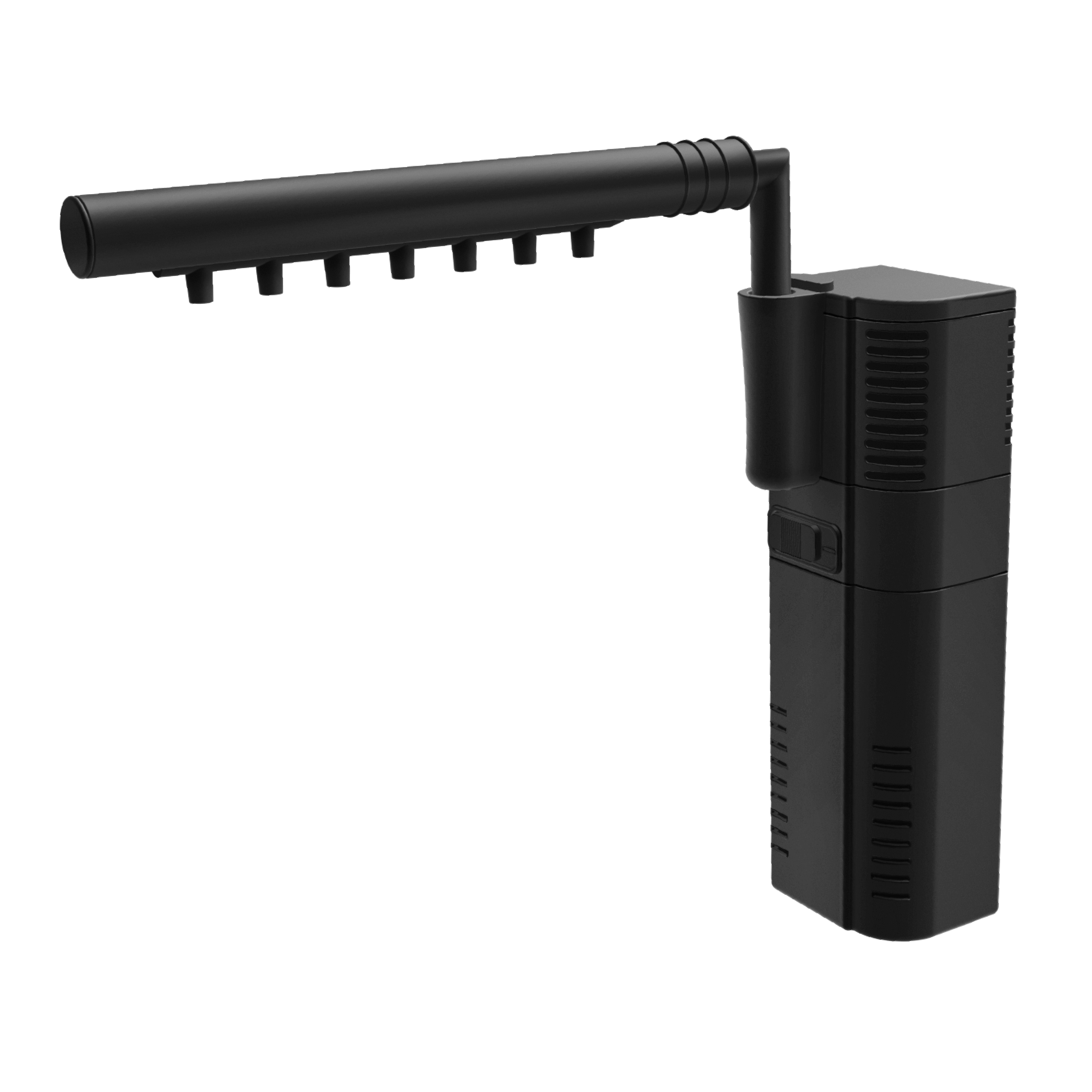 Aquarium Internal Filter 80 GPH 300L/H Submersible 3-in-1 Multi-Function Mini Pump for 20 Gallon Fish Tank with Adjustable Flow Rate Spray Bar Pipe