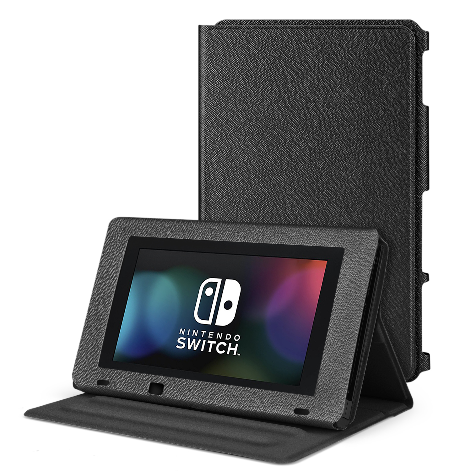 leather case with stand for nintendo switch