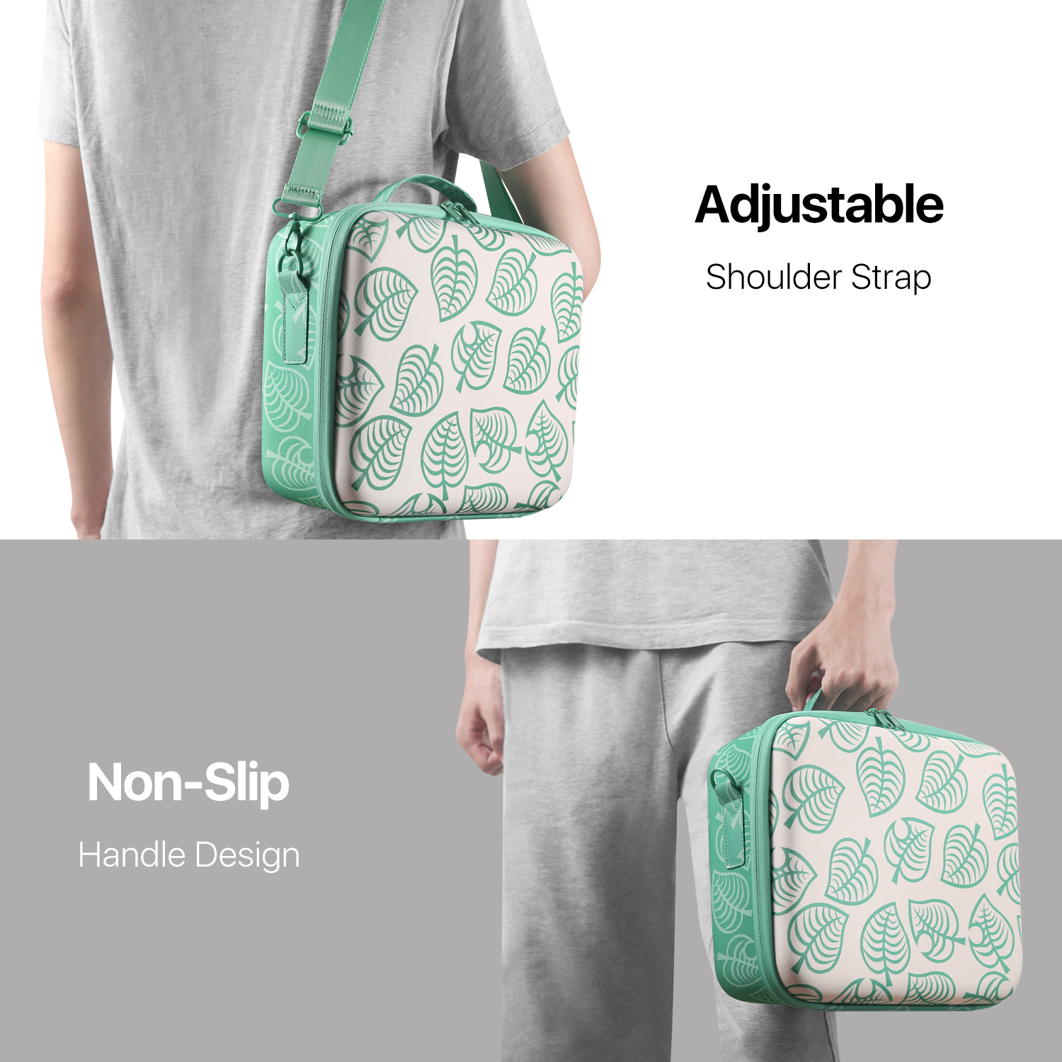 Portable and Travel Friendly - Cushioned handle provides a firm grip and comfortable carry; Smooth zipper and accented zipper pull makes accessing your device quick and fast; Detachable adjustable shoulder straps