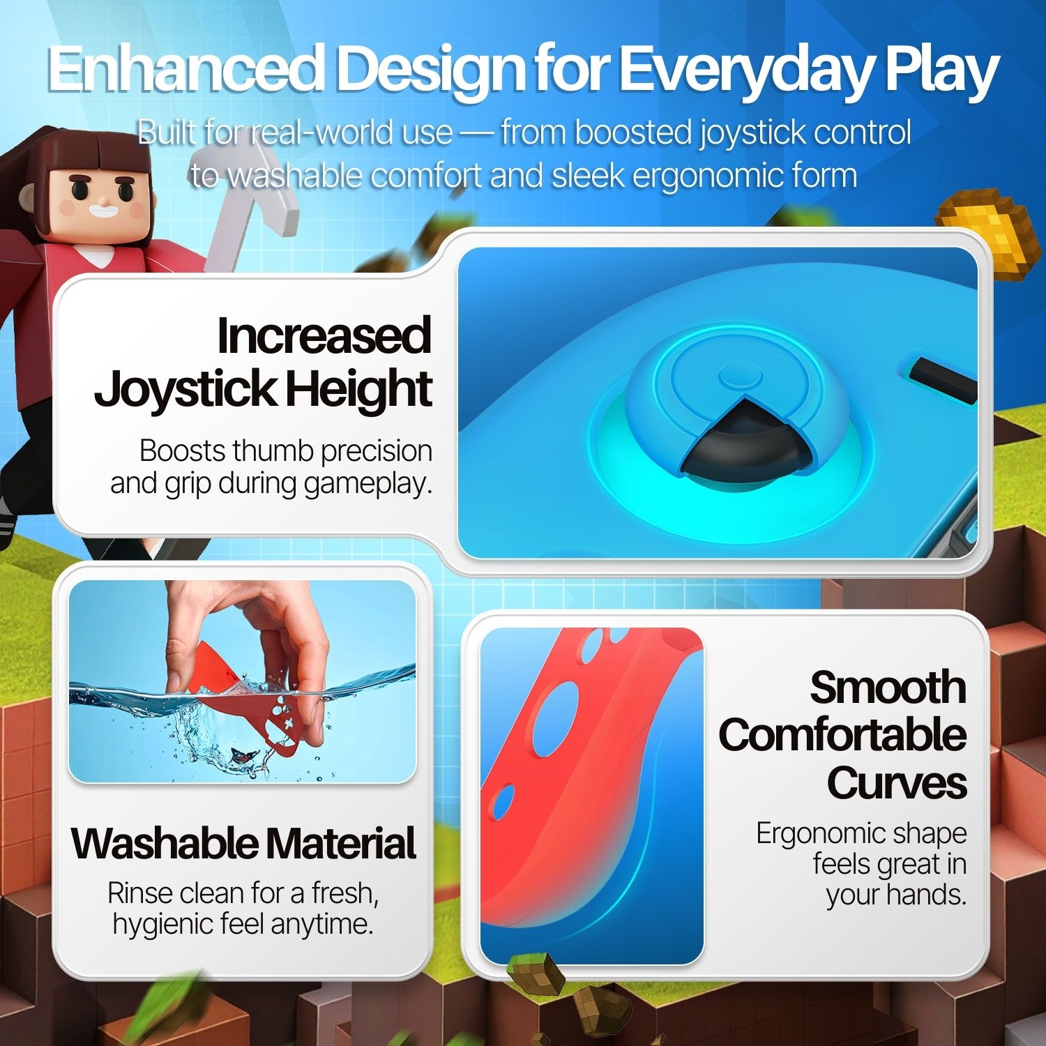 Silicone Joy Con Case for Nintendo Switch & Switch Oled