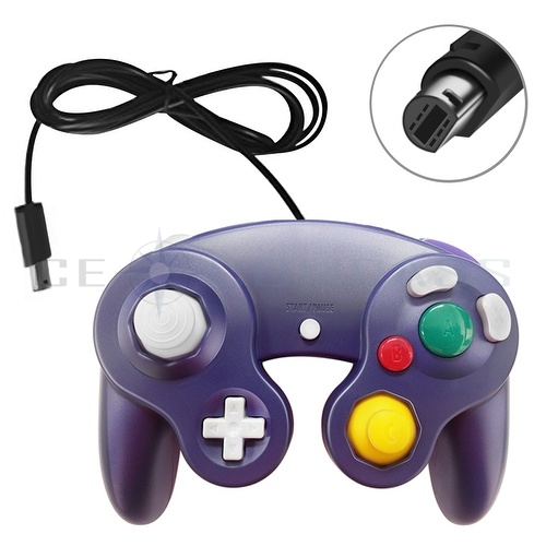 Game Controller for Nintendo GC GameCube Wii Black  