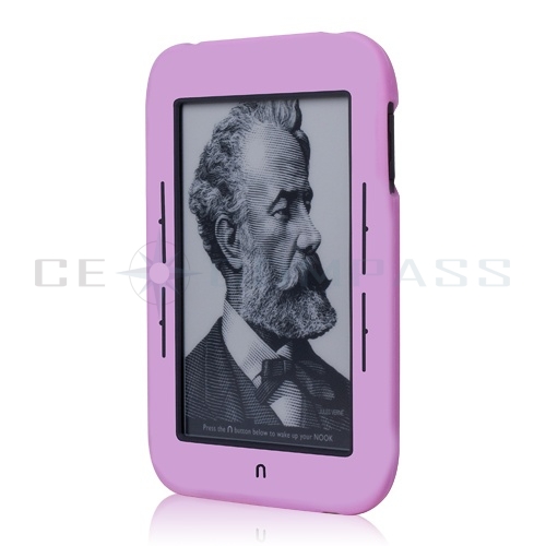   Noble Nook 2 Simple Touch 2nd Pink Gel Silicone Skin Case Cover  