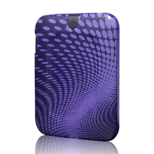 Purple TPU Skin Case Cover For Barnes Noble Nook 2 Simple Touch 2nd 