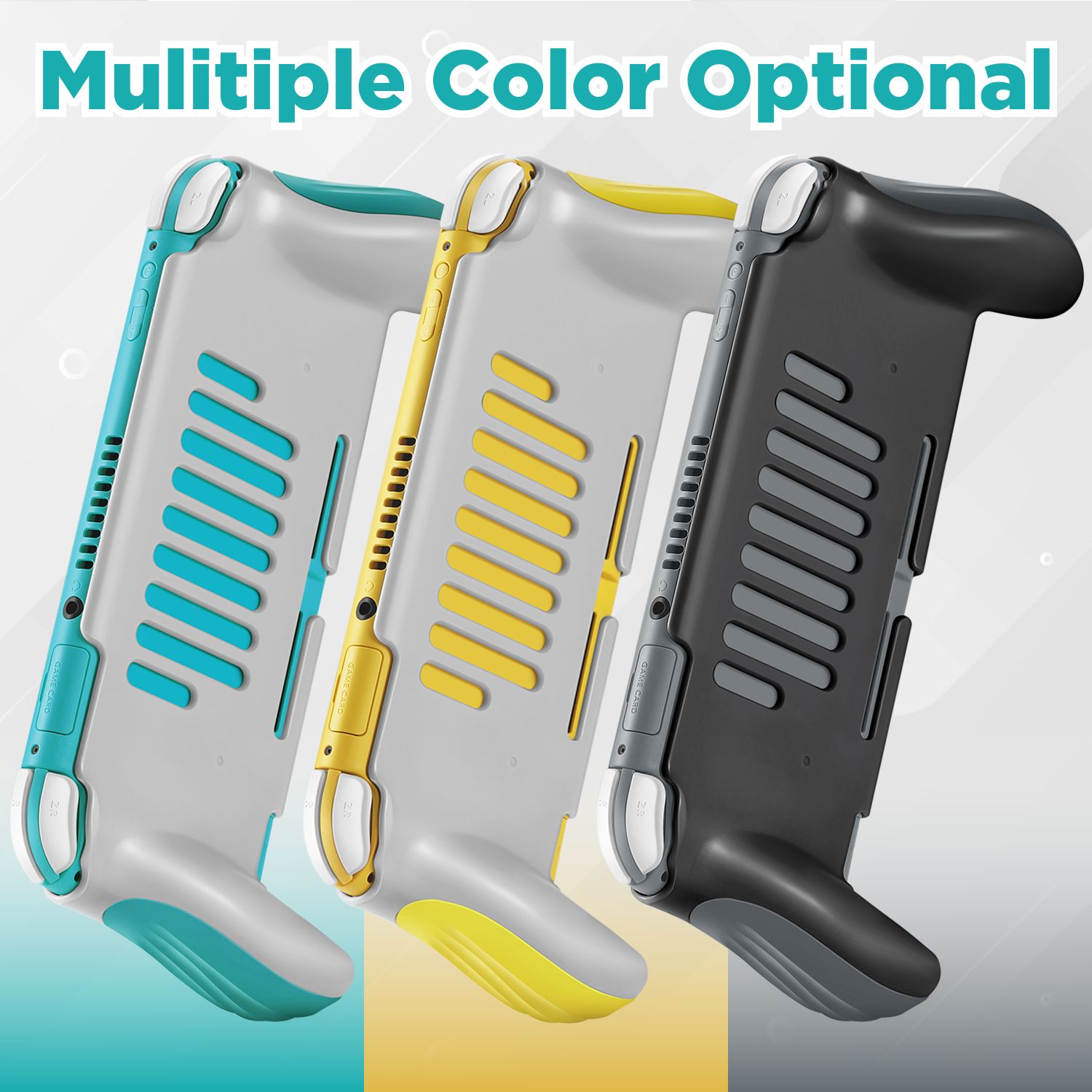 Pro Grip Case for Nintendo Switch Lite Vented Ergonomic Grips