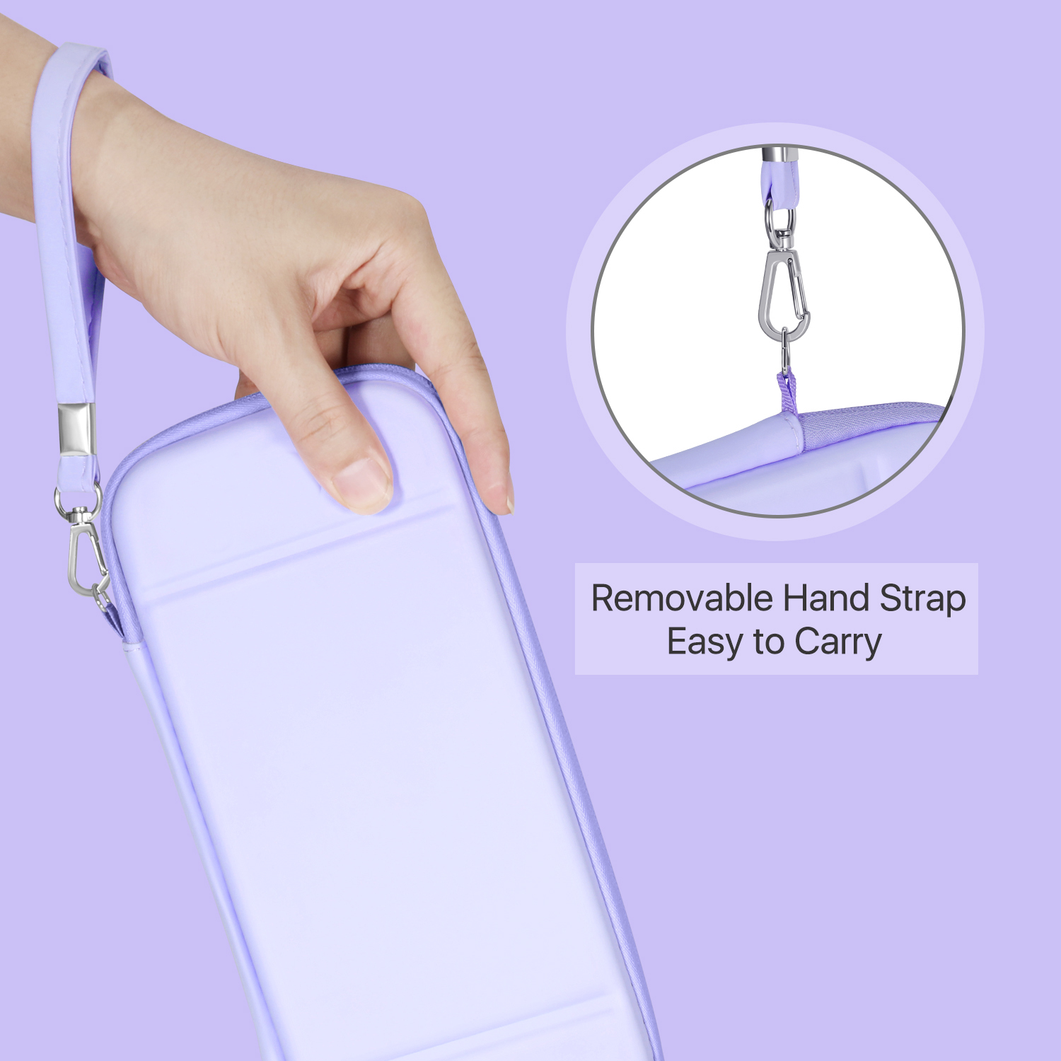 An Ideal Organizer Travel Case For Nintendo Switch Lite - Snugly fits your Switch device, Joy-Con controllers, and features separate inner 10 elastic slots cartridges for storage and organization of your switch game cards or SD memory cards accessories