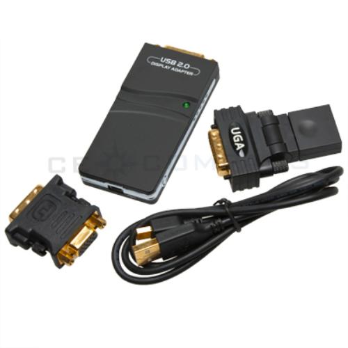 UGA USB to DVI VGA HDMI Multi Display Graphics Adapter  