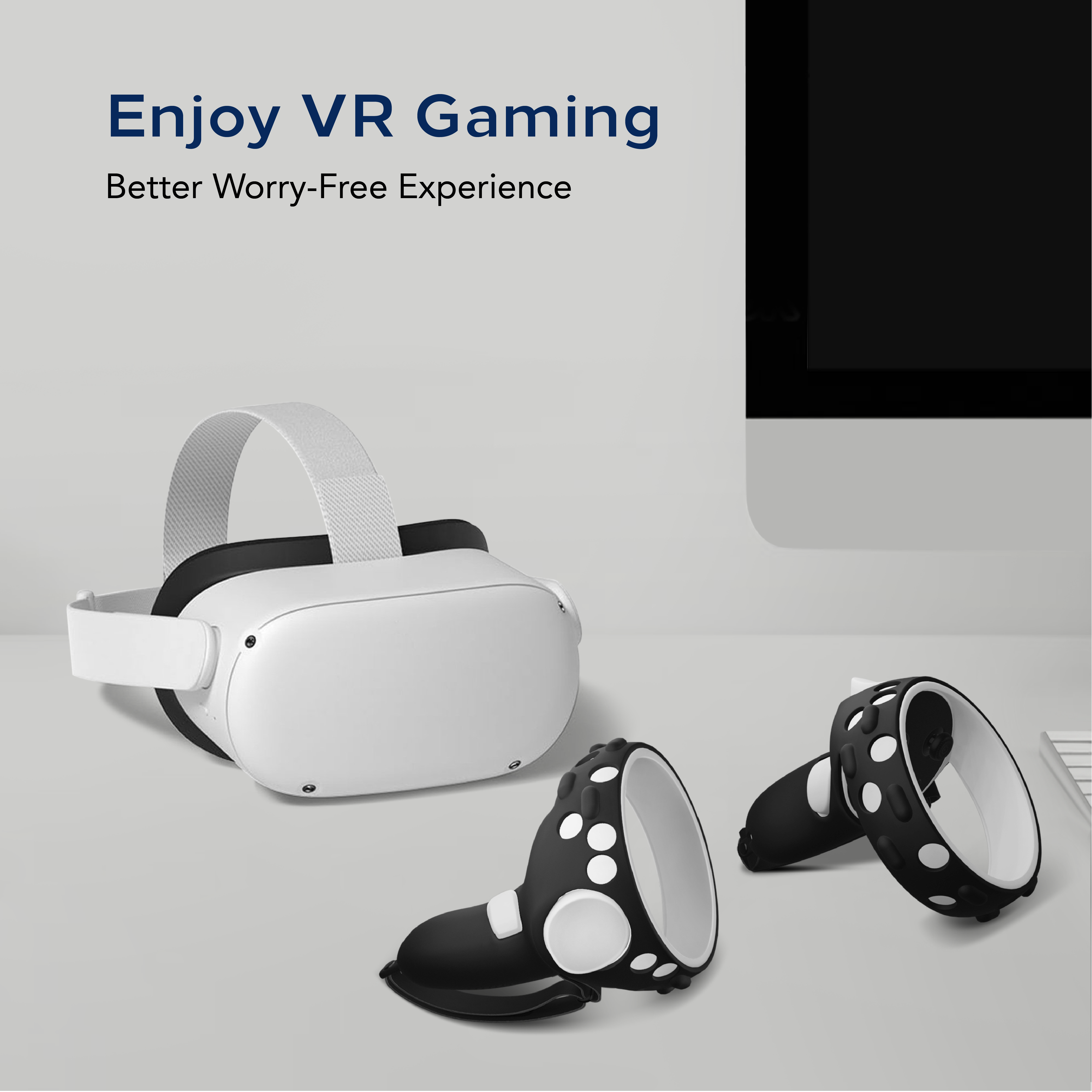 Controller Grips for Oculus Quest 2 / Meta Quest 2 Knuckle Strap
