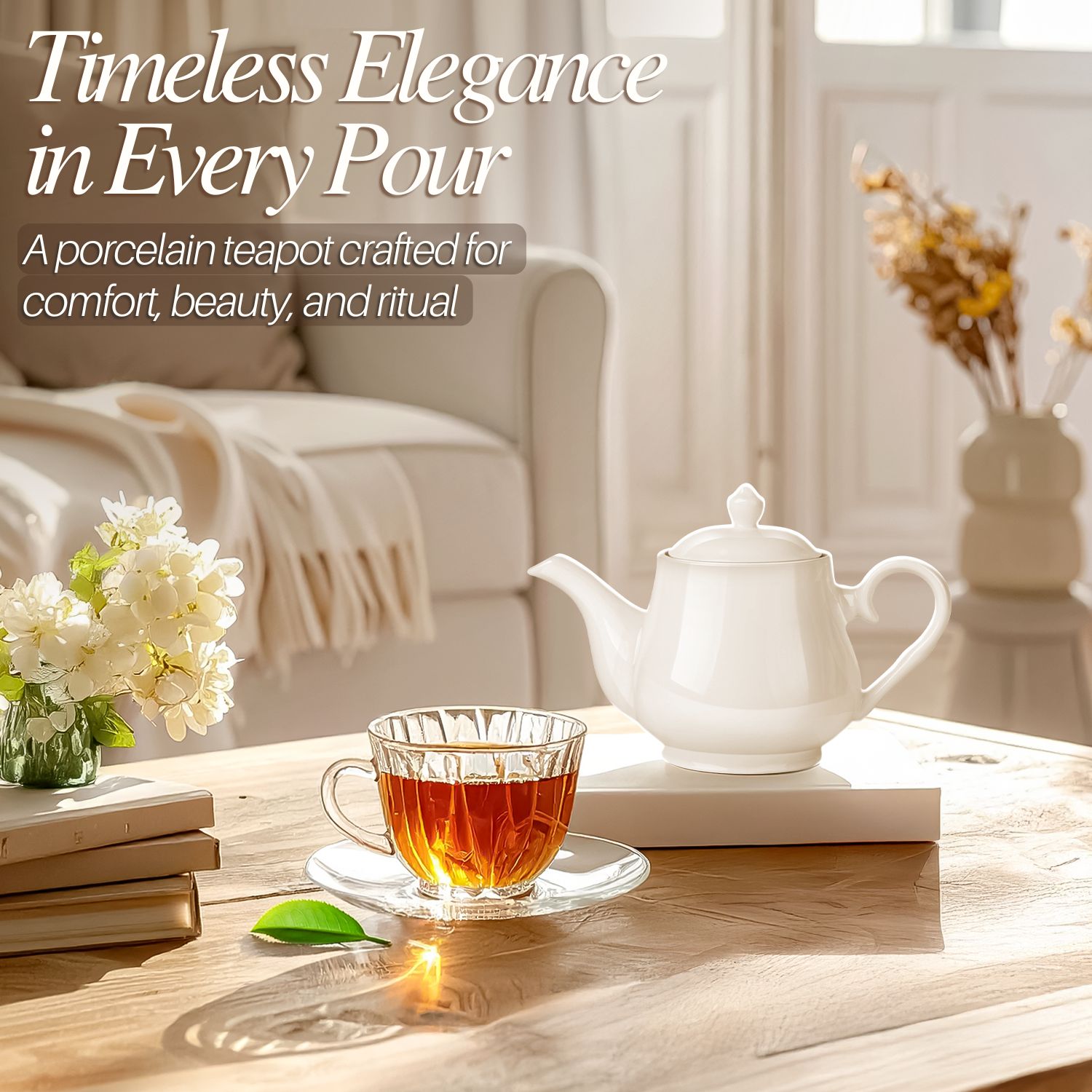 Get The Most Out of Your Tea - Brew and serve a better cup of tea to warm you up in the morning or on an intimate afternoon teapot party with your friends with high-quality tea pots.