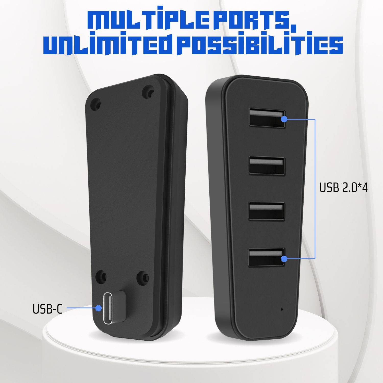 Plug & Play: Our fast and reliable USB extender for PS5 Slim console offers simplicity. Just plug and play; when the hub is connected to the console, no driver is needed. Always ready to maximize your gaming sessions