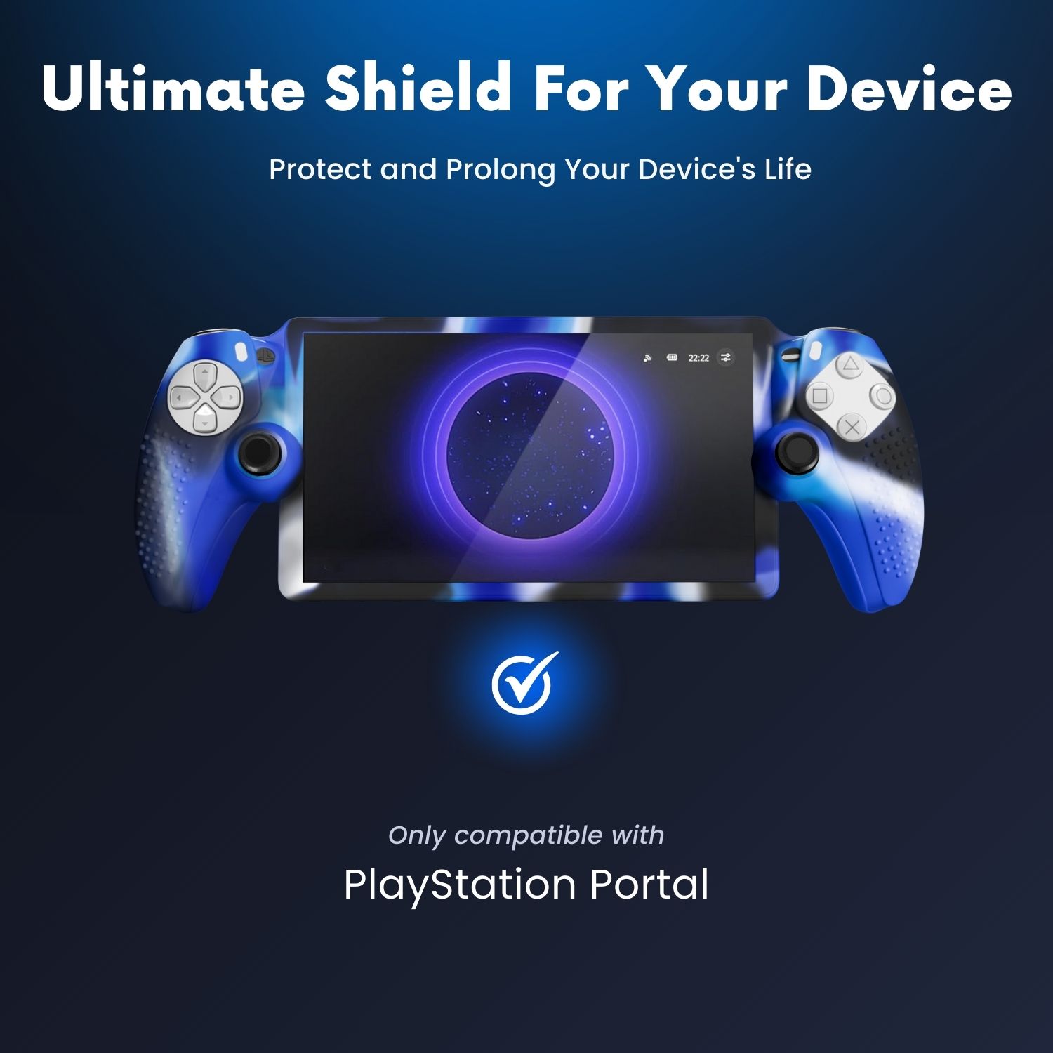 Tailored Fit: This is an exclusively designed silicone case cover for Playstation Portal Remote Player that offers a precise fit that does not hinder button access or signal connectivity