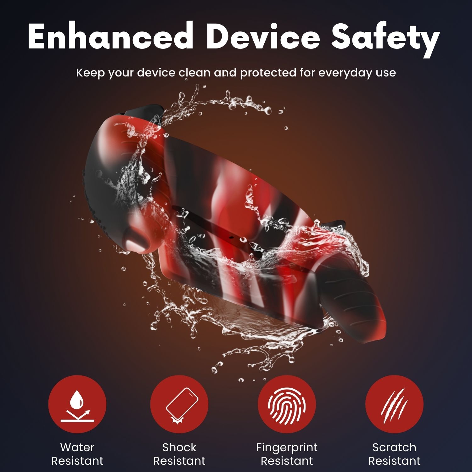 Enhanced Protection: This protective case for PlayStation Remote Player is crafted from high-quality silicone; our case offers excellent shock absorption, anti-fingerprint, and scratch resistance, ensuring your device remains pristine