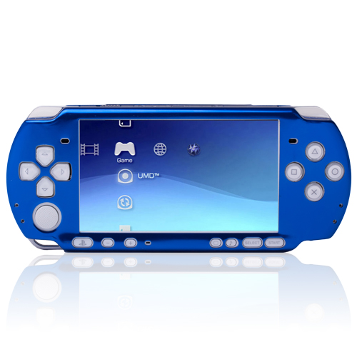 RED Aluminum Ultra Slim Case Cover For Sony PSP 3000  