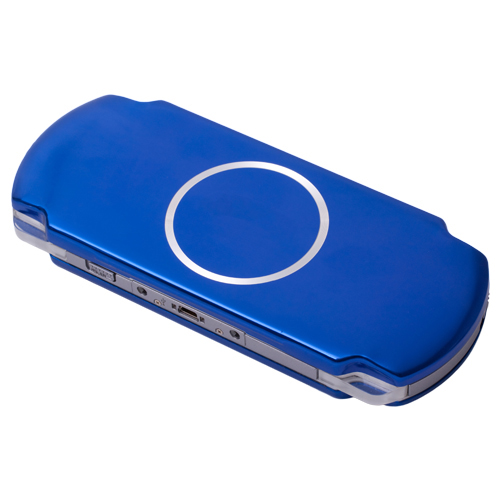 BLUE Aluminum Ultra Slim Case Cover For Sony PSP 3000  