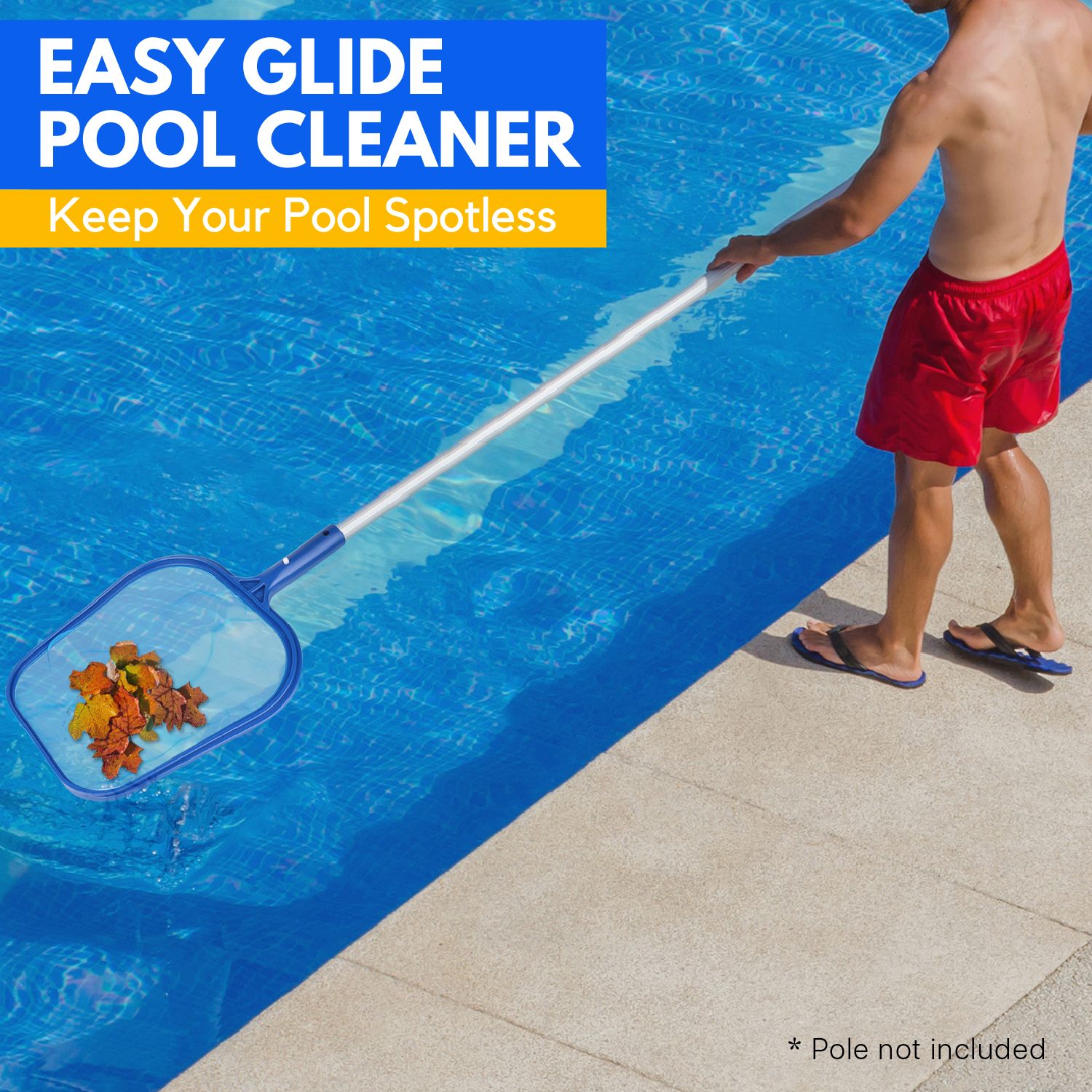pool leaf rake replacement net