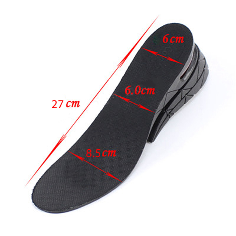 Unisex Increase Insole 1 to 4 Layer Height Heel Lift Shoe Air Cushion Pad Taller eBay