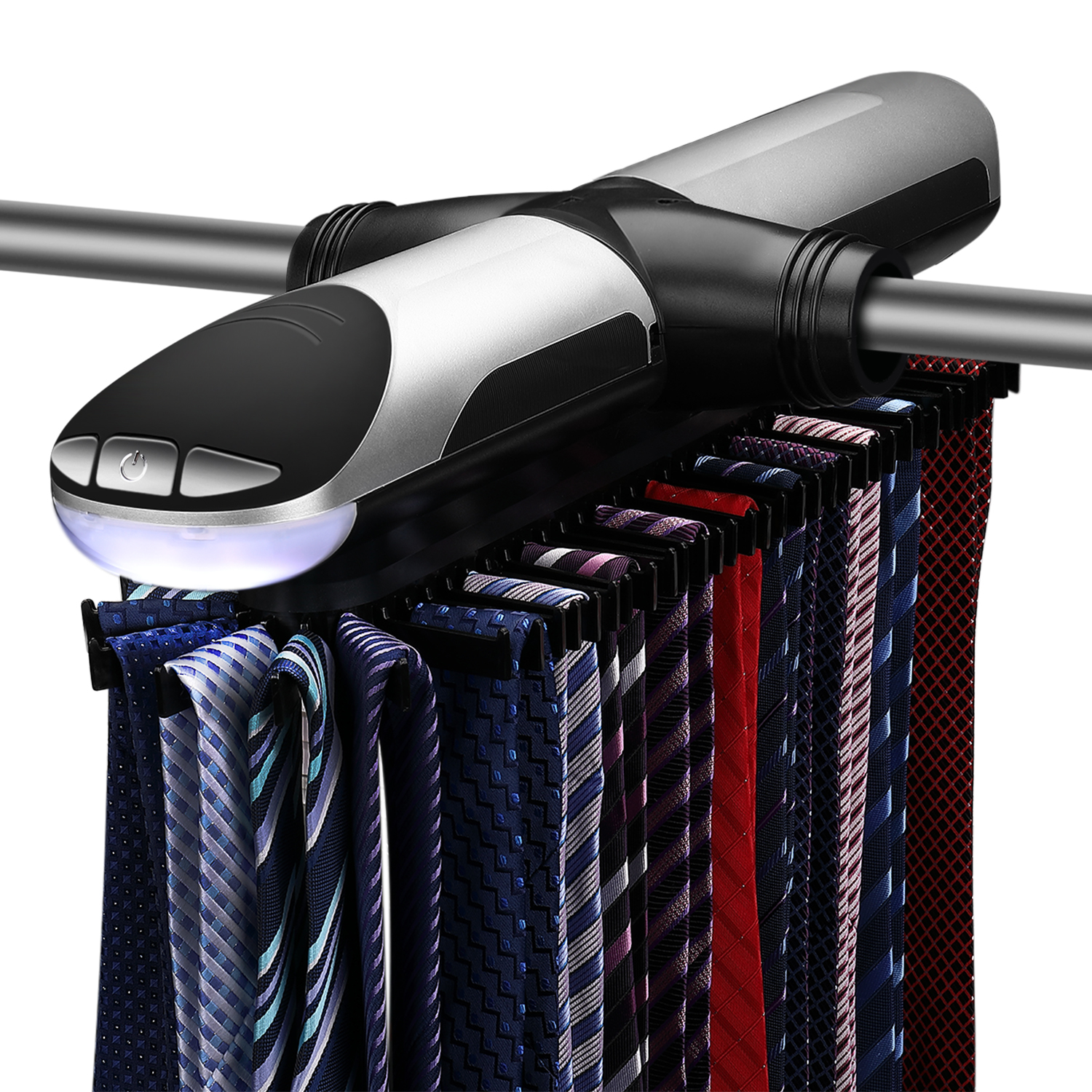 motorized tie rack electric tie holder