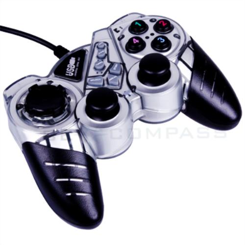 USB PC COMPUTER GAME PAD CONTROLLER JOYSTICK JOYPAD  