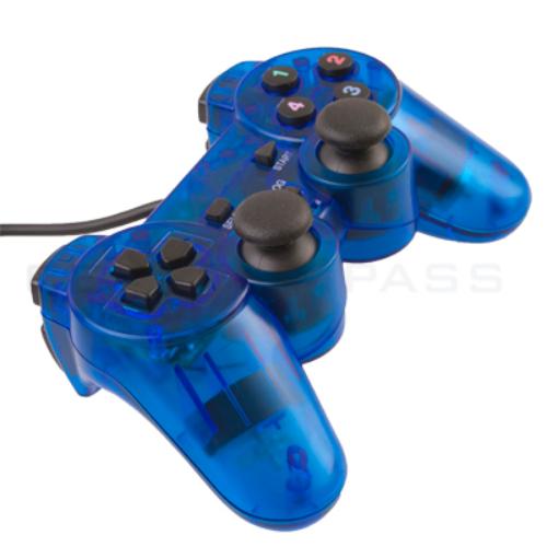 USB PC Computer Game Pad Dual Vibration Joy Controller  