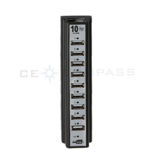 New 10 PORTS USB HUB 2.0 High Speed /Power AC Adapter 7  