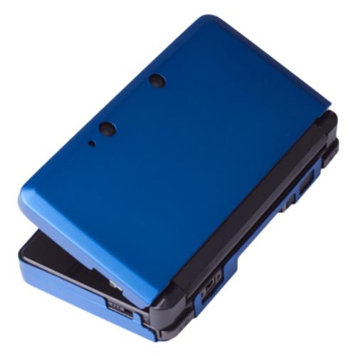 Dark Blue Aluminium Hard Shell Case Skin Cover For Nintendo 3DS XL LL ...