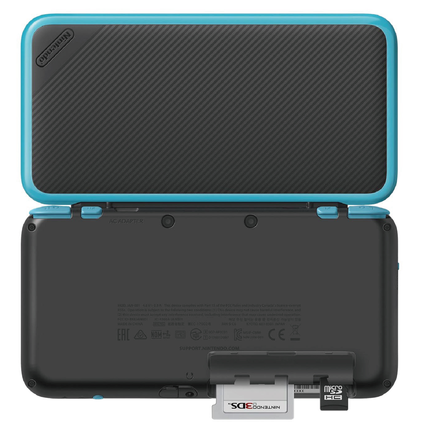 New Nintendo 2DS XL LL Case Transparent Hard Shell Protective Clear Case Cover eBay