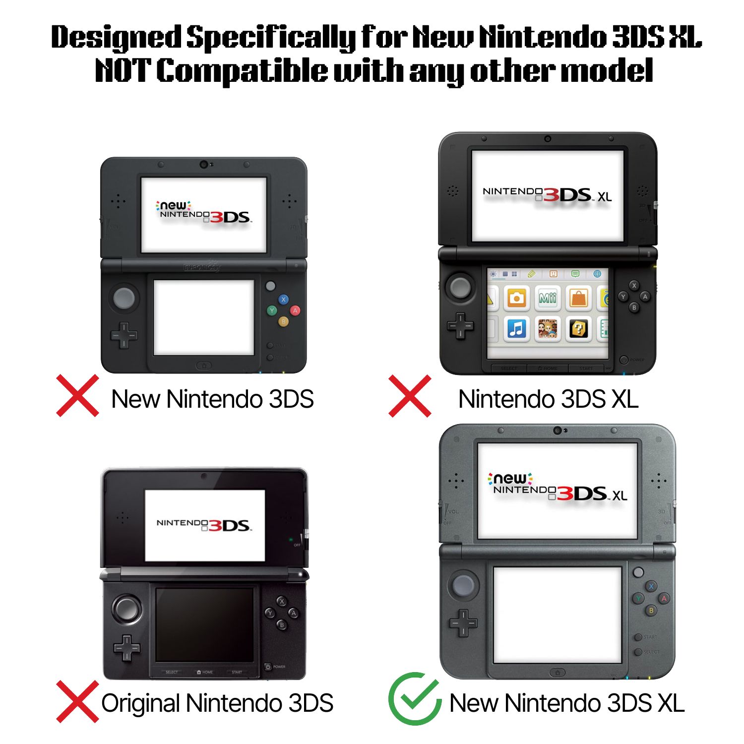 Plastic + Aluminium Full Body Protective Snap-on Hard Shell Skin Case Cover Light Blue for New Nintendo 3DS LL XL 2015