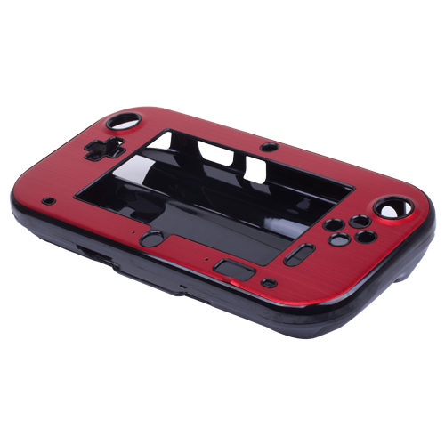 Hard Aluminium Pc Case Cover Skin For Nintendo Wii U Gamepad Controller Red Ebay