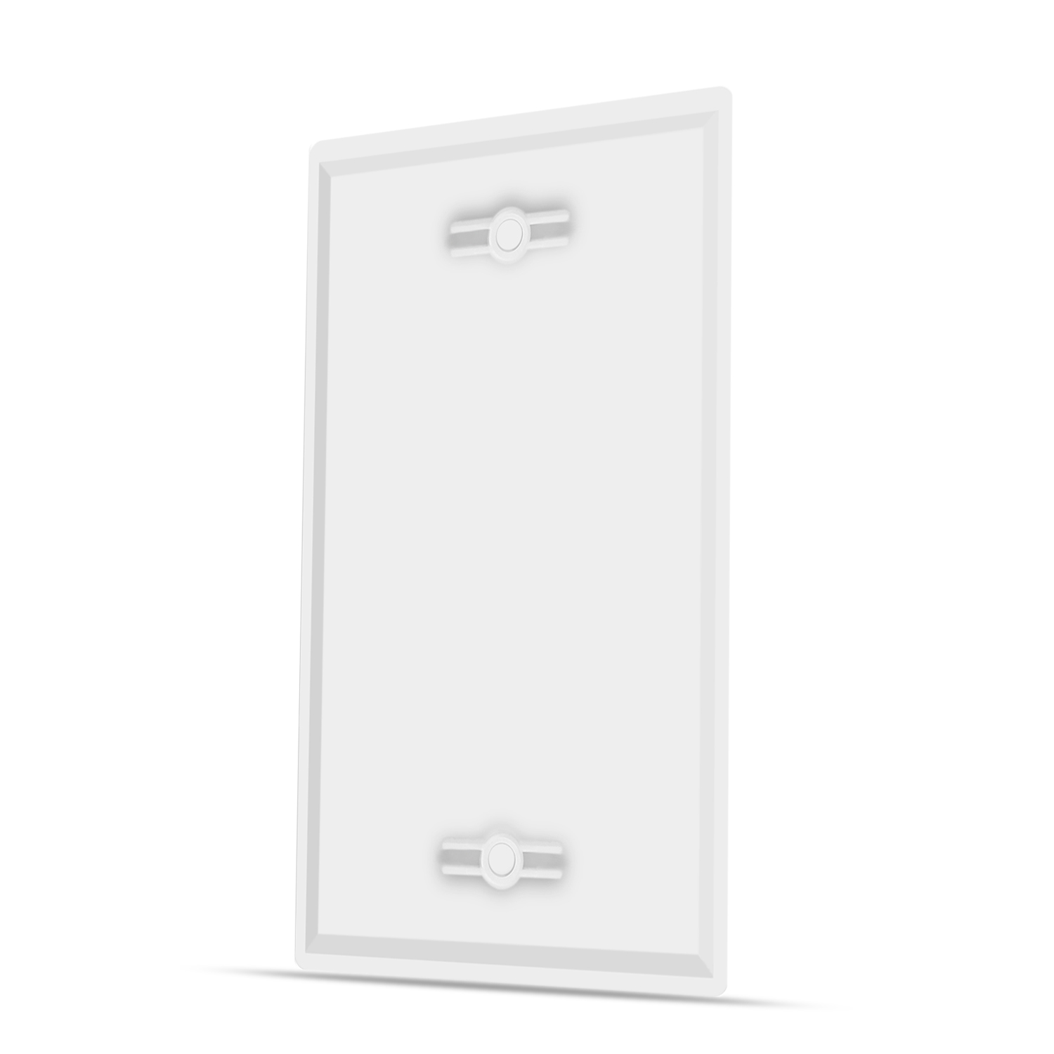 Rounded Edges Design - Soft smooth edges prevent accidental injury or wall damage and makes cleaning easier; Smooth polished finish resists dust accumulation