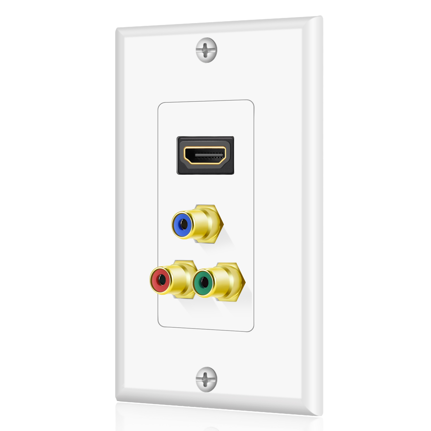 Hdmi 3rca Wall Plate Rca Component Composite Video Audio