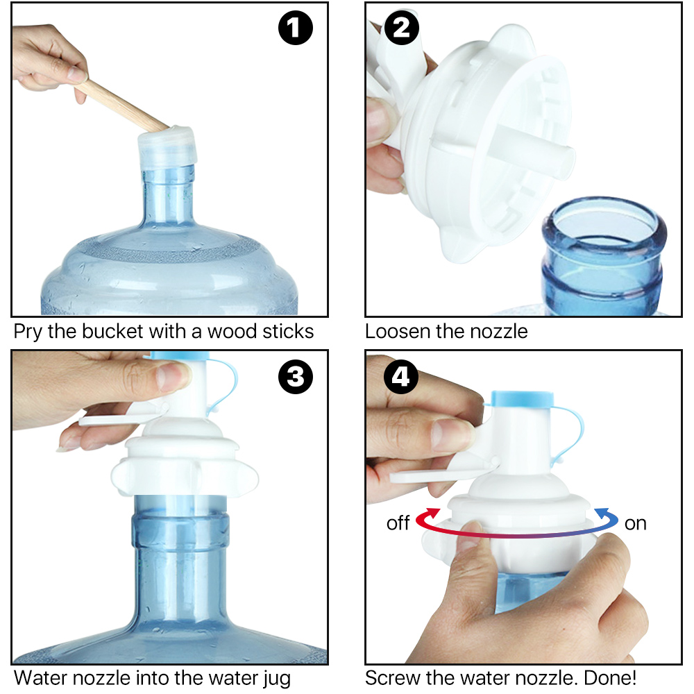 3 Gallon Dispensing Water Bottle with Valve