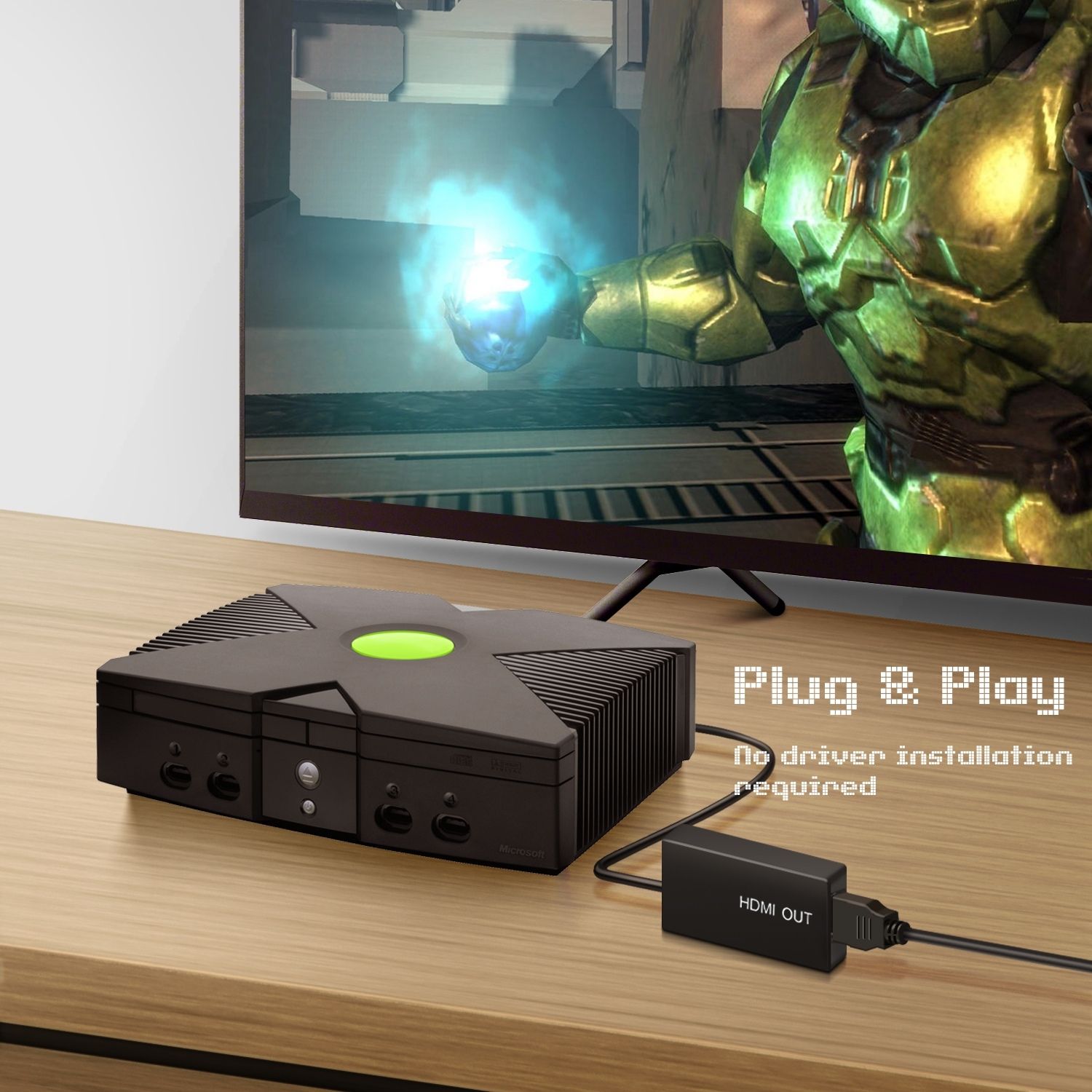 Lightweight and Portable - Designed for easy transport, allowing you to play in any room. Simply connect with an HDMI adapter to enjoy seamless gaming wherever you go