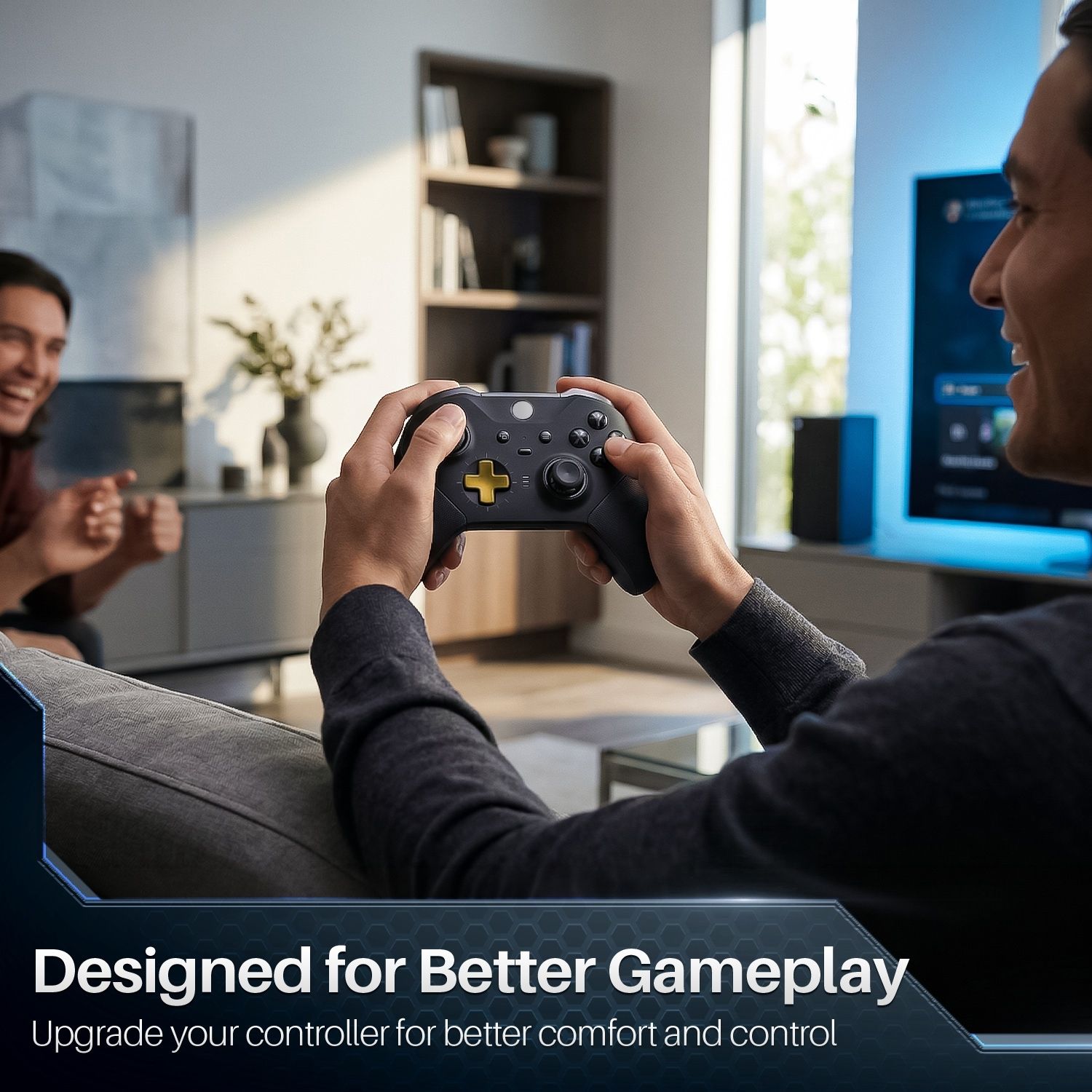 TNP 5 in 1 Elite Controller Paddles for Xbox One Elite Series 2 - Replacement Metal Stainless Steel Paddles Trigger & D-Pad Parts Accessories Compatible with Xbox Elite Controller Series 2 Core, Gold