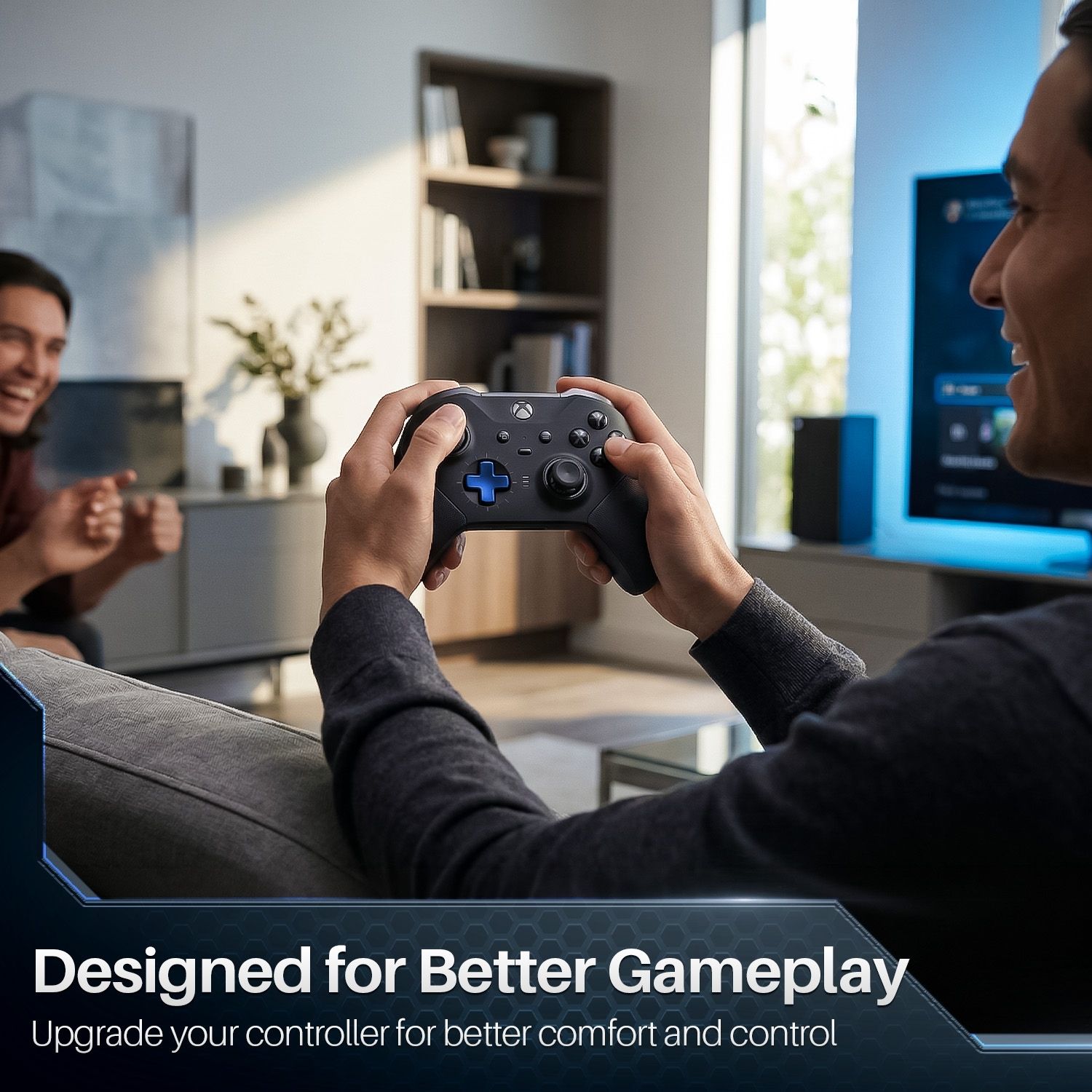 Elite Series 2 Controller Accessories - D-Pads, Thumbsticks, Paddles DIY Customizable Parts, High-Quality Blue Elite Component Kit, Replacement Accessories for Xbox One Elite Controller Series 2